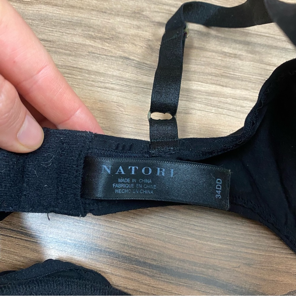 Natori Underwire Bra Women's 34DD Color Black - Picture 3 of 7